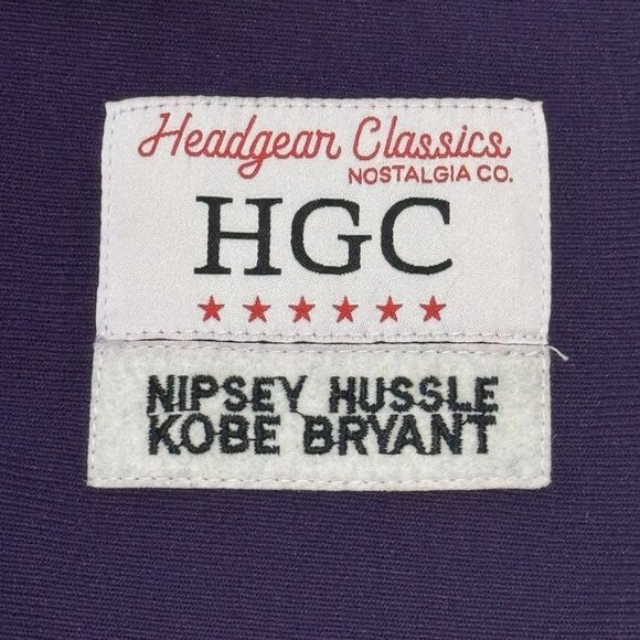 RARE Nipsey Hussle x Kobe Bryant Crenshaw Baseball Tribute Jersey Size Men S & M - Picture 4 of 12